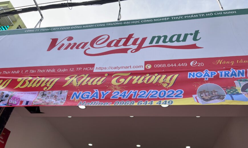 Tưng bừng khai trương VinaCaty.mart thứ 20 – C020 tại quận 12 TP. Hồ Chí Minh
