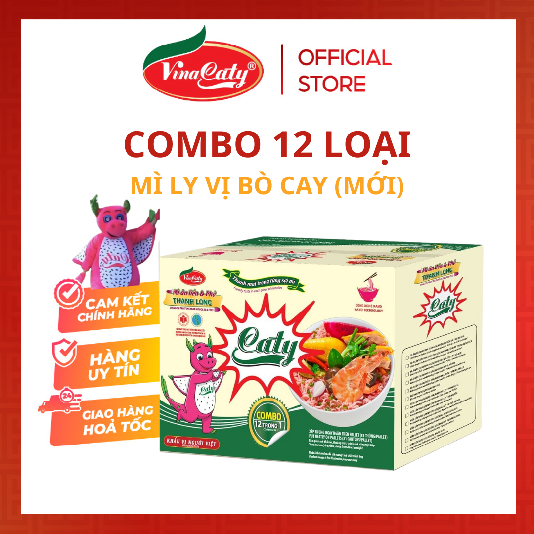 Mì Thanh Long - Combo 12in1