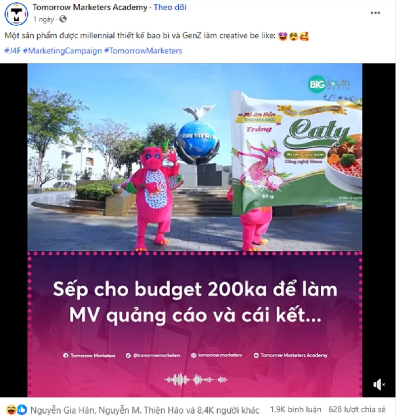 Trend “Trái thanh long có trong mì tôm” bất ngờ viral khắp mọi mặt trận